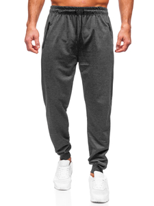 Pantaloni jogger di tuta da uomo grafite Bolf JX6103