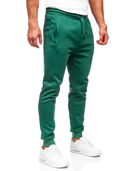 Pantaloni jogger da uomo verdi Bolf CK01