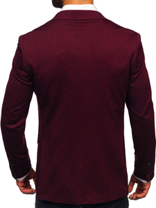 Uomo Giacca d'abito casual Bordò Bolf 24401