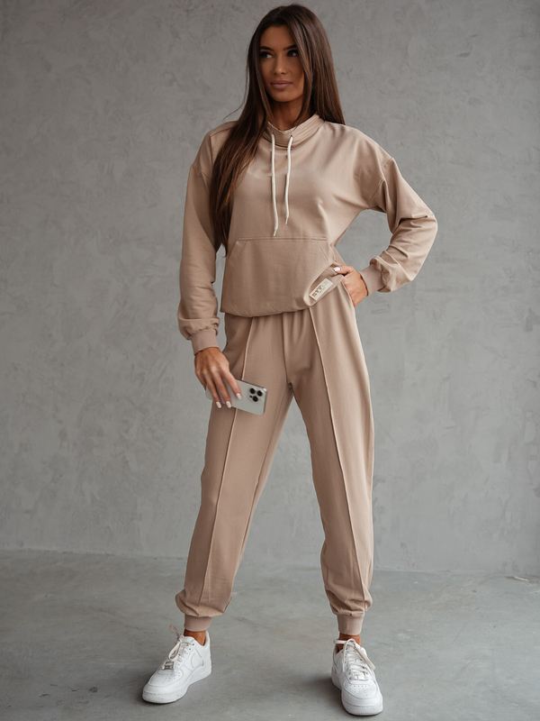 Tuta due pezzi da donna Beige Bolf 82162