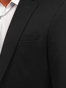 Uomo Giacca elegante Nero Bolf 1652A