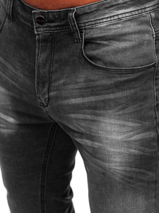 Uomo Pantaloni in jeans slim fit Nero Bolf MP0171N