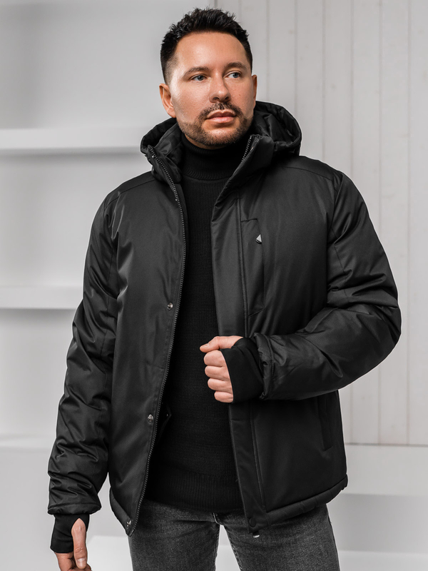 Uomo Giacca invernale Nero Bolf 91M9906A1