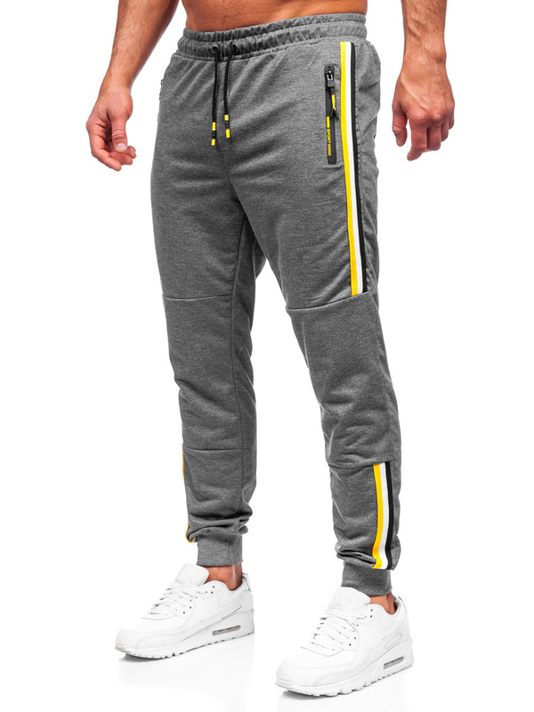 Pantaloni jogger da uomo antracite Bolf K10336