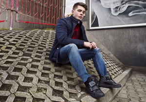 Scarpe da uomo ecru Bolf 3001