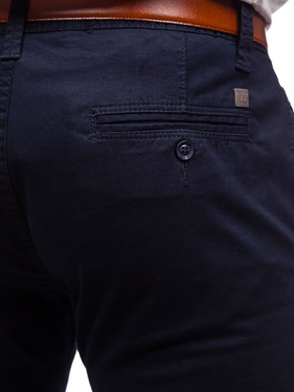 Pantaloni chino da uomo blu Bolf KA6807-11