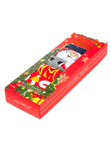 Calze di Natale da uomo multicolore-2 Bolf M898-7P-1 7 PACK