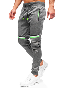 Pantaloni jogger da uomo grafite Bolf K10276