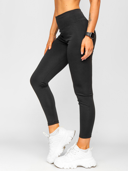 Leggings push up da donna nero Bolf L718