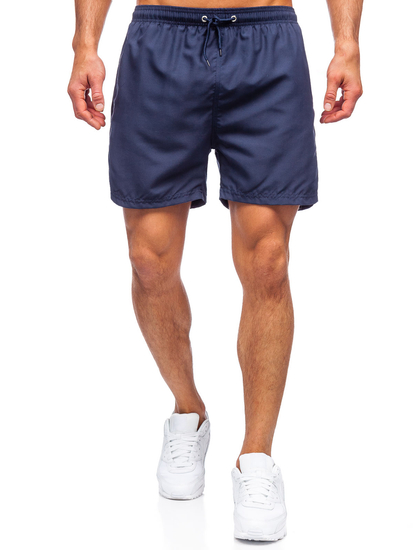 Pantaloncini da bagno da uomo blu Bolf YW07001