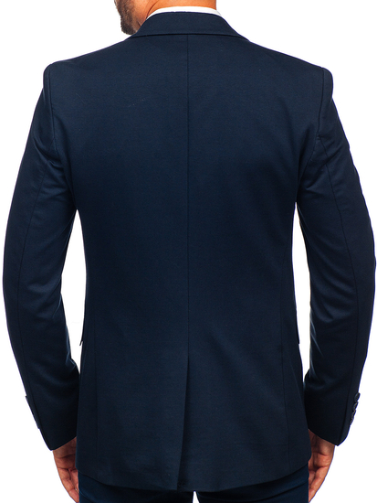 Uomo Giacca elegante Blu scuro Bolf 1652A