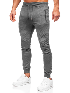Pantaloni jogger da uomo grafite Bolf HW2351