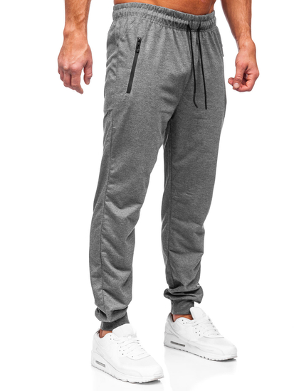 Pantaloni jogger di tuta da uomo antracite Bolf JX6105