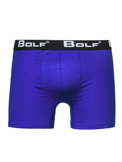 Boxer da uomo cobalto Bolf 0953-2P 2 PACK