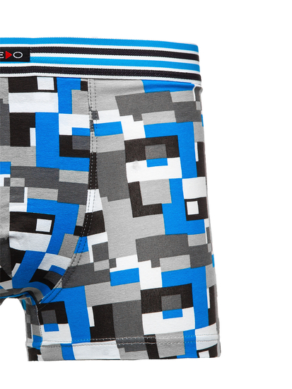 Boxer da uomo azzurri Bolf 1BE750