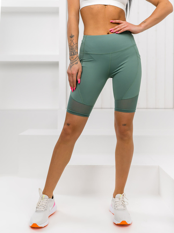 Donna Pantaloncini leggings Verde Bolf XY24006S