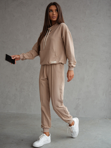 Tuta due pezzi da donna Beige Bolf 82162