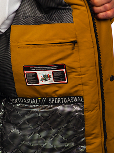 Uomo Giubbotto invernale tipo parka Camel Bolf 22M323