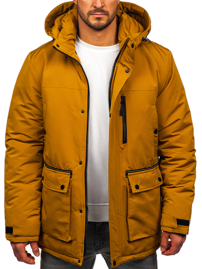 Uomo Giubbotto invernale tipo parka Camel Bolf 22M323