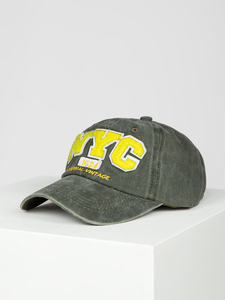 Cappellino da baseball verde Bolf CZ105