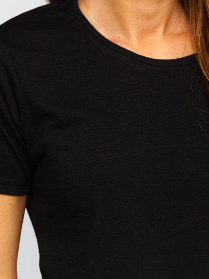 Uomo T-shirt basic Nero Bolf SD211-3P 3PACK