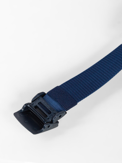 Cintura di tessitura da uomo blu Bolf 979