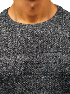 Maglione grigio da uomo Bolf H1805