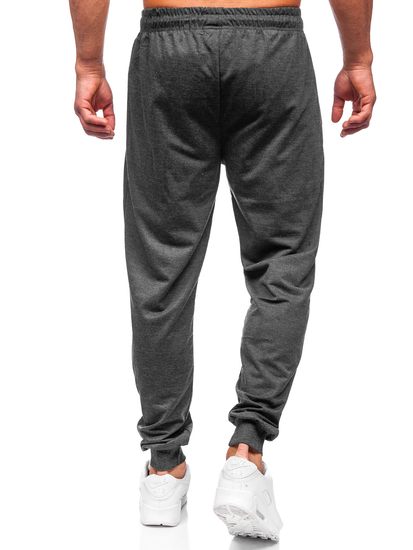 Pantaloni jogger di tuta da uomo grafite Bolf JX6103