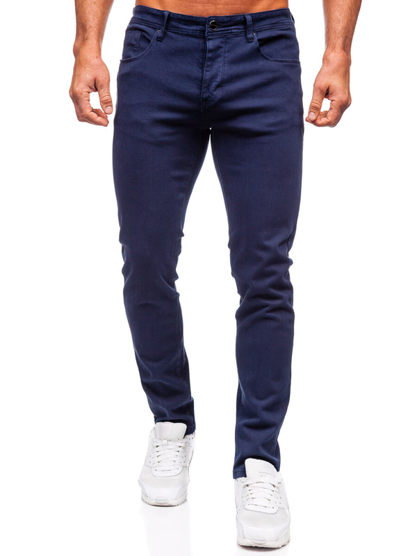 Uomo Pantaloni in jeans slim fit Blu scuro Bolf MP0160BS