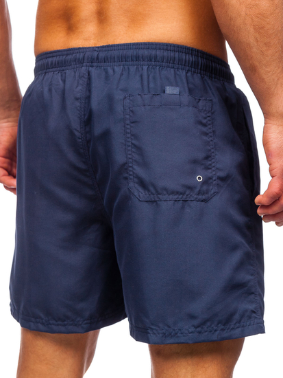 Pantaloncini da bagno da uomo blu Bolf YW07001