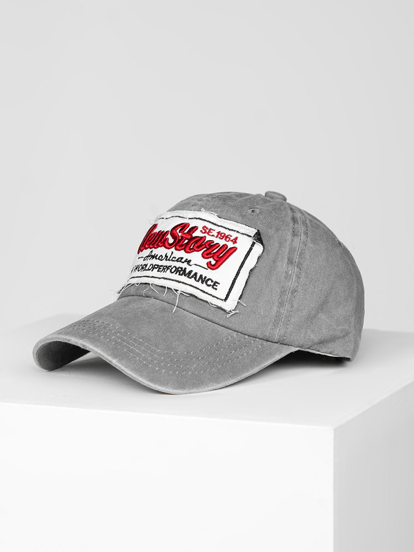 Cappellino da baseball grigio Bolf CZ59