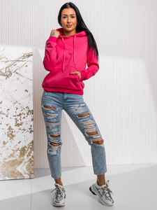 Donna Felpa a canguro Fucsia Bolf W02A1