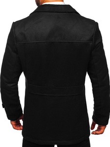 Cappotto invernale da uomo nero Bolf M3142