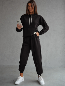 Tuta due pezzi da donna Nero Bolf 82162