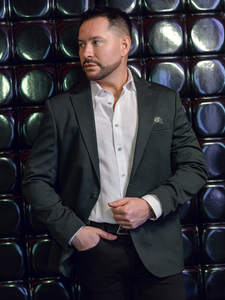 Giacca casual da uomo verde Bolf 24401-1