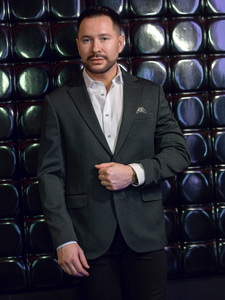 Giacca casual da uomo verde Bolf 24401-1