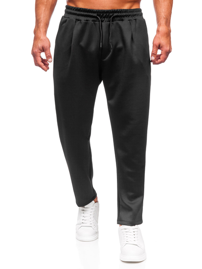 Uomo Pantaloni Nero Bolf 6174