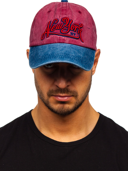 Cappellino da baseball bordò Bolf CZ64