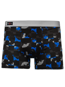 Boxer da uomo azzurro Bolf 1BE759