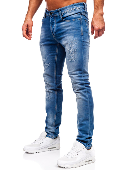 Uomo Pantaloni in jeans slim fit Blu Bolf MP0009B