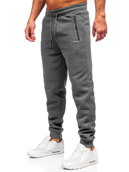Uomo Pantaloni jogger da tuta Grigio Bolf JX9816