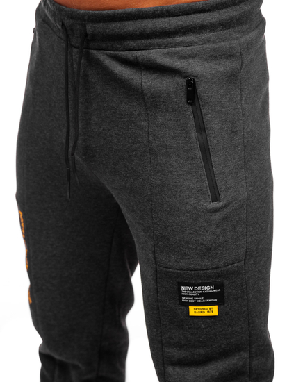 Uomo Pantaloni jogger da tuta Grafite Bolf JX6297