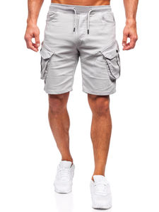 Uomo Pantaloncini cargo Grigio Bolf 384K