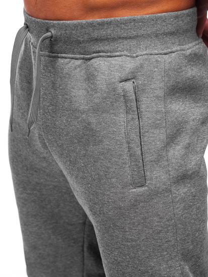 Pantaloni da tuta jogger da uomo grafite Bolf XW06