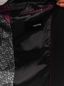 Uomo Giacca elegante Nero Bolf 24400