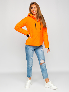 Giubbotto invernale sportivo da donna arancione Bolf HH012A
