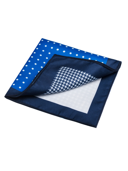 Pochette da uomo blu Bolf PO22