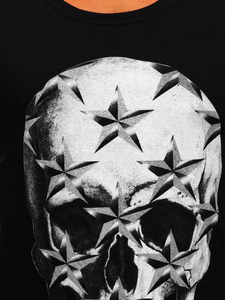 Maglietta Bodybuilding tank top con stampa nera Bolf 14831