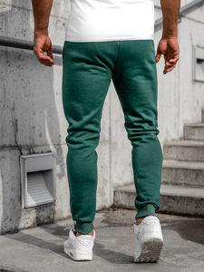 Pantaloni jogger da uomo verdi Bolf CK01