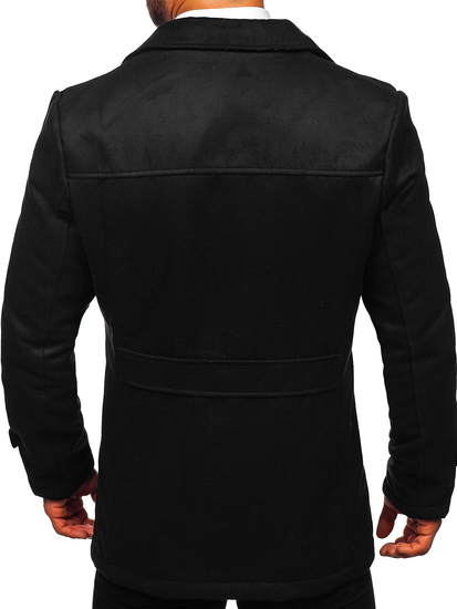 Cappotto invernale da uomo nero Bolf M3142